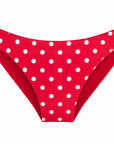 RED POLKA DOT MIDWAIST BOTTOM