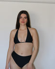 BLACK HIGH WAIST BOTTOM