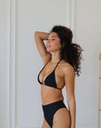 BLACK HIGH WAIST BOTTOM