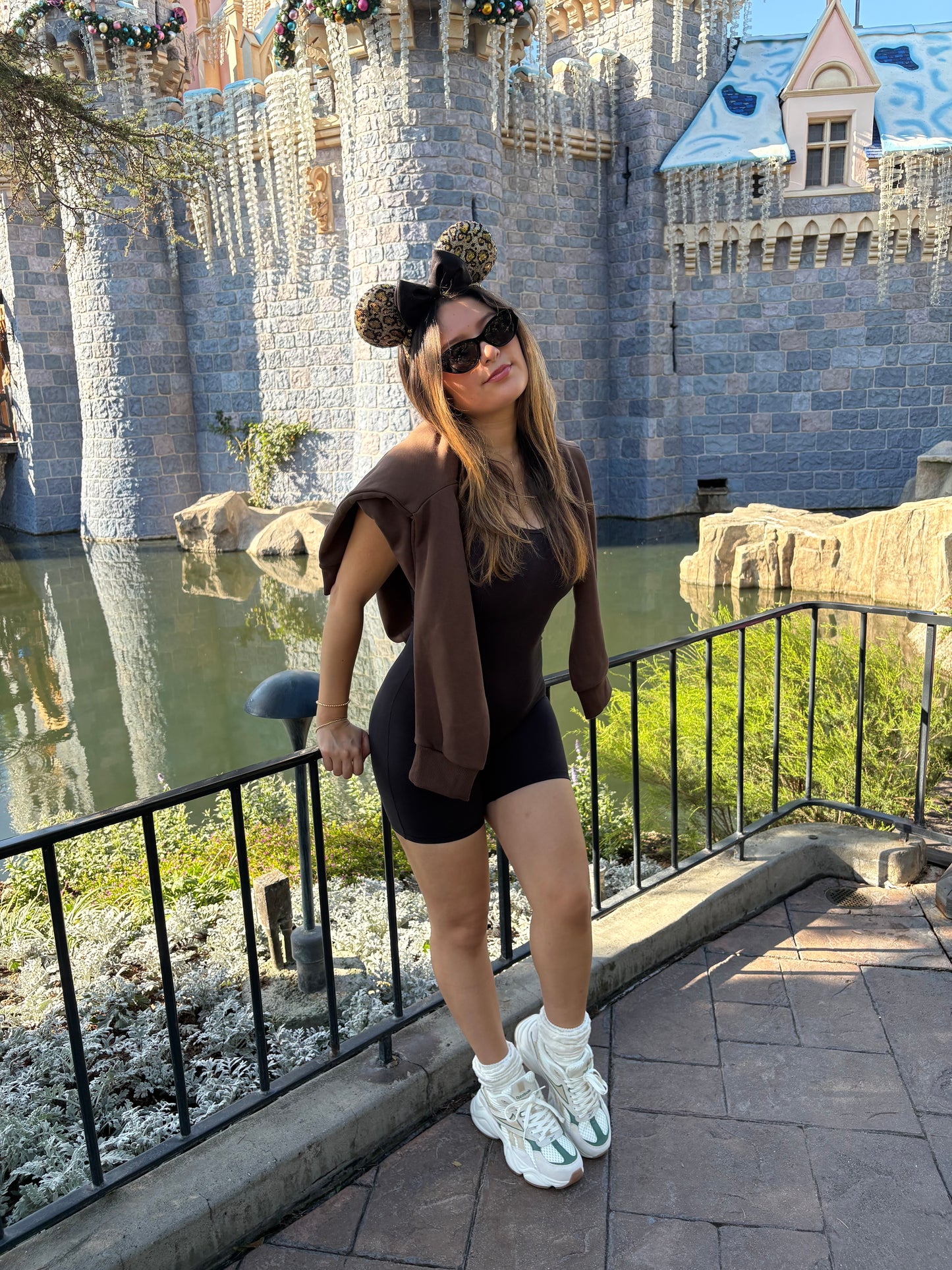 "Girls Just Wanna Have Sun" Hoodie - Chocolate Brown (Sun)