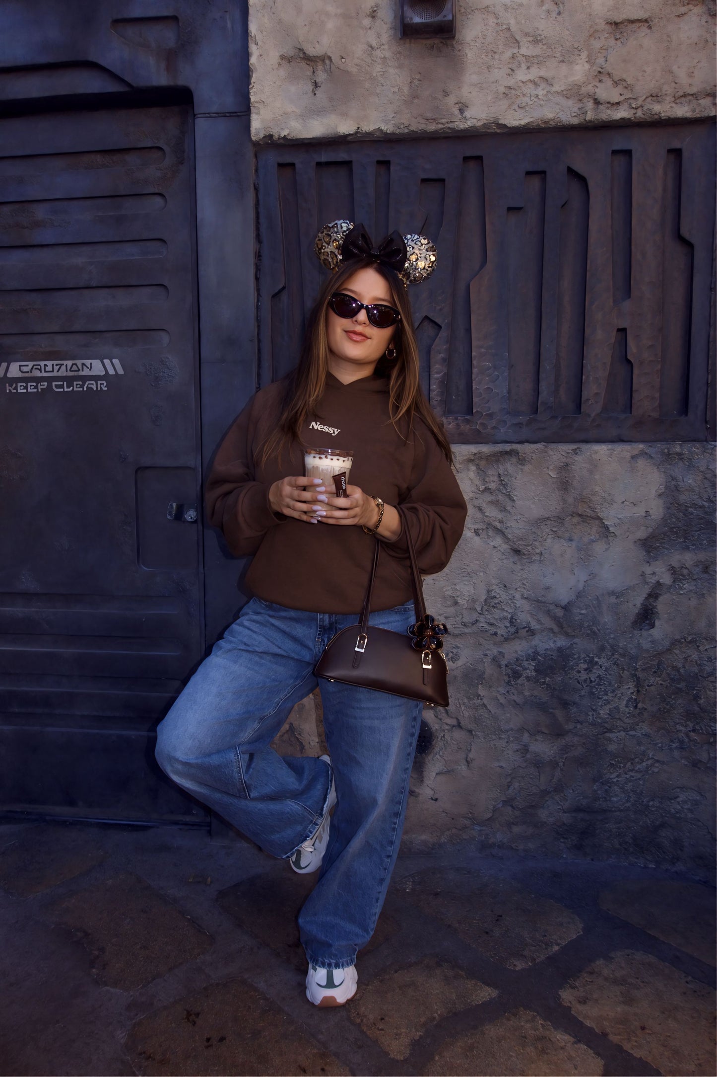 "Girls Just Wanna Have Sun" Hoodie - Chocolate Brown (Sun)