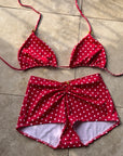 RED POLKA DOT SHORT